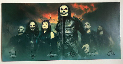 CRADLE OF FILTH Hammer Of The Witches VINYL 2LP Gatefold Cover