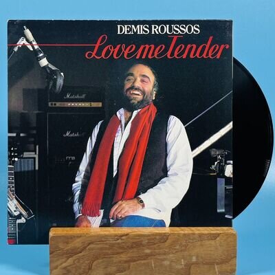 Demis Roussos Love Me Tender 1984 7" Single Vinyl Record STAR 4