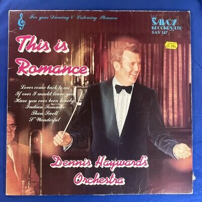 Dennis Hayward Orchestra, This Is Romance, 12" Vinyl Record