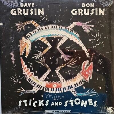 Dave Grusin And Don Grusin - Sticks And Stones LP Album vinyl record NEW 1988