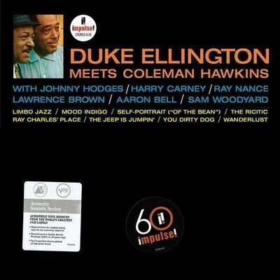 Duke Ellington Meets Coleman Hawkins [NEW] 12" Vinyl