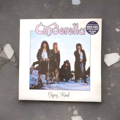 Cinderella - Gypsy Road - 12" Vinyl Special Limited Edition White Vinyl H70