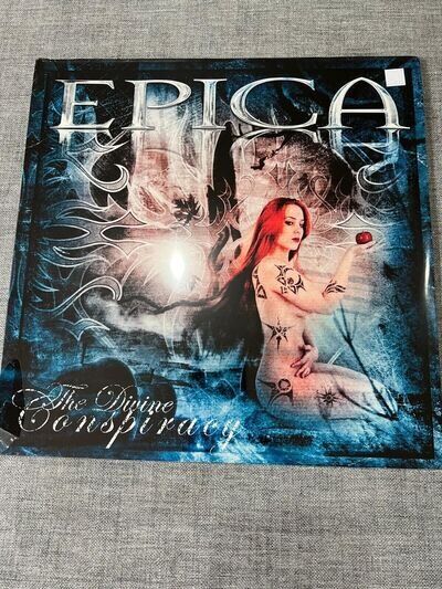 EPICA The Divine Conspiracy 2 X RED VINYL LP - NEW SEALED