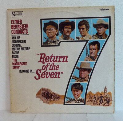 Elmer Bernstein - Return Of The Seven (Original Movie Soundtrack) - UK - United