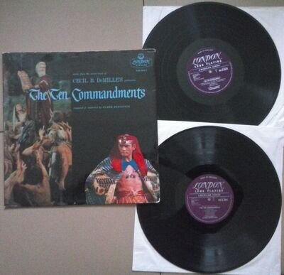 Elmer Bernstein/The Ten Commandments/1960 London Soundtrack 2x LP Set