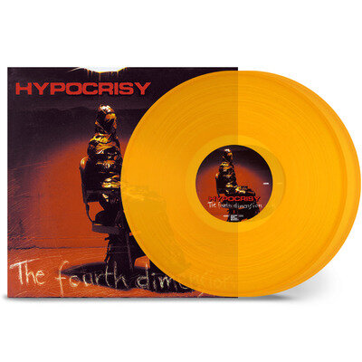 Hypocrisy The Fourth Dimension 2LP Transparent Orange Vinyl NEW SEALED