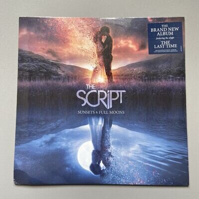 THE SCRIPT - SUNSETS & FULL MOONS CLEAR VINYL LP - Brand New And Sealed FREEPOST