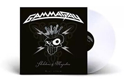 Gamma Ray - Skeletons & Majesties. Clear Vinyl 12" LP Album NEW & SEALED