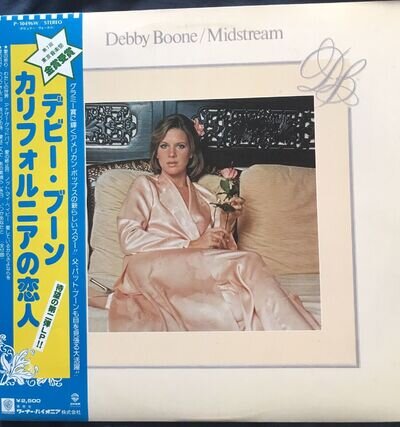 Debby Boone , Midstream , Japan LP , Obi & Insert , EX