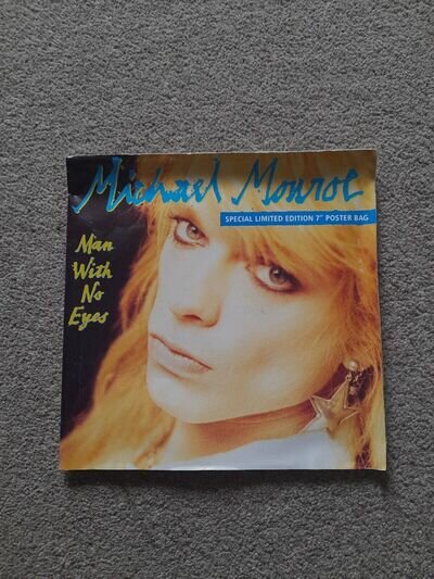 Michael Monroe - Man With No Eyes 7" Limited Edition Poster Bag Sleeve