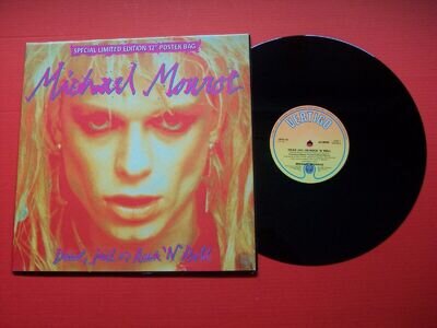 Michael Monroe - Dead Jail or Rock 'n' Roll 12" Vinyl Single Poster Bag - M-/EX