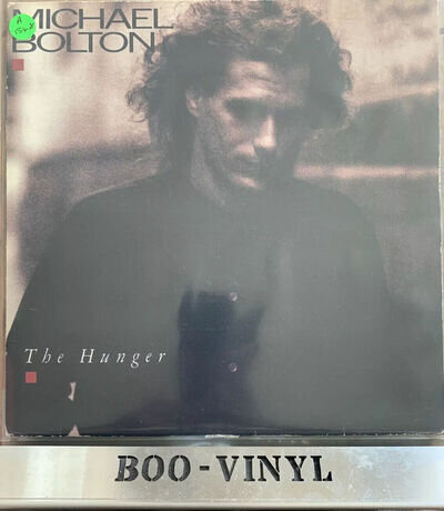 MICHAEL BOLTON - The Hunger - VINYL LP RARE SOUTH KOREAN PRESS