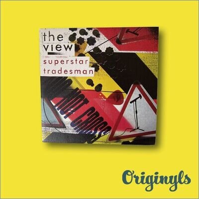 The View Superstar Tradesman 2006 1965 Records Yellow 7" Vinyl in Nr Mint Cond