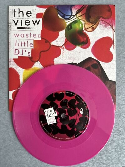 The View, ‘Wasted Little DJ’s’, 7 Inch Pink Vinyl ( 4 ) NM