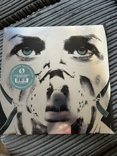 Underoath They're Only Chasing Safety 20th Anniversary Clear Cornetto Gold Vinyl