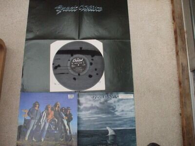 GREAT WHITE - CONGO SQUARE - GIANT POSTER BAG - 3 TRACK EP - GLAM ROCK - 1991