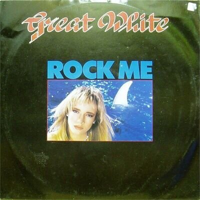 GREAT WHITE 'ROCK ME' VINYL 4-TRACK 12" SINGLE (CAPITOL 12CL 455)