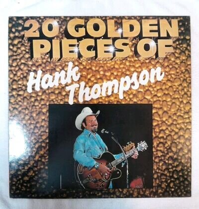 Hank Thompson - 20 Golden Pieces Of Hank Thompson (UK LP 1984) Excellent Conditi