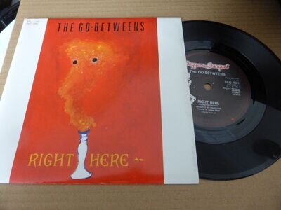 THE GO-BETWEENS RIGHT HERE 1987 BEGGARS BANQUET BEG 183 EX PLUS