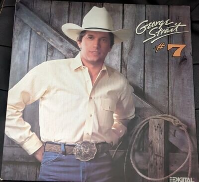 George Strait # 7. Vinyl Album. Excellent Condition