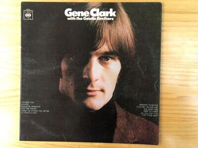 gene clark and the godsin bros original vinyl lp