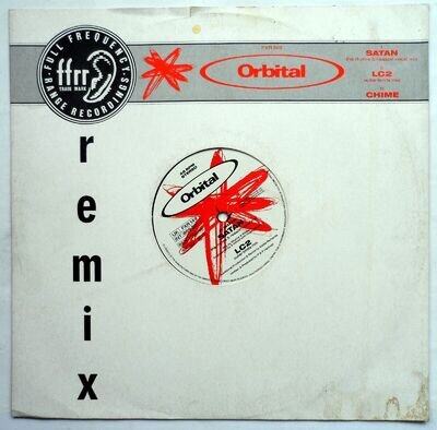 ORBITAL - III REMIX 12" SINGLE VINYL 1991 FFRR FXR149 *G+/G*