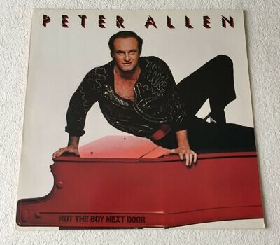 PETER ALLEN ~ NOT THE BOY NEXT DOOR ~ 1983 GERMAN 9-TRACK VINYL LP RECORD