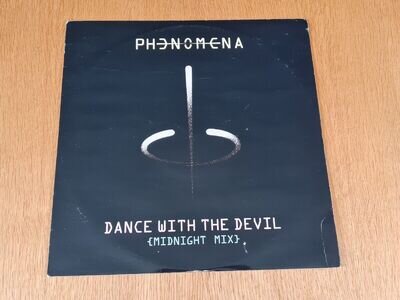 PHENOMENA - DANCE WITH THE DEVIL 12" SINGLE (1985, Bronze, BROX 193) EX-/VG