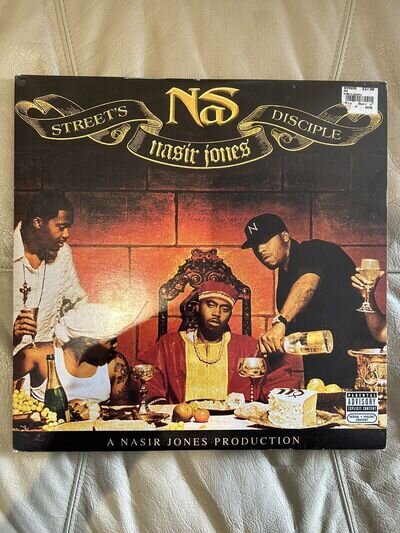 Nas Street Disciple UK 4-LP vinyl album record COL 517724-1