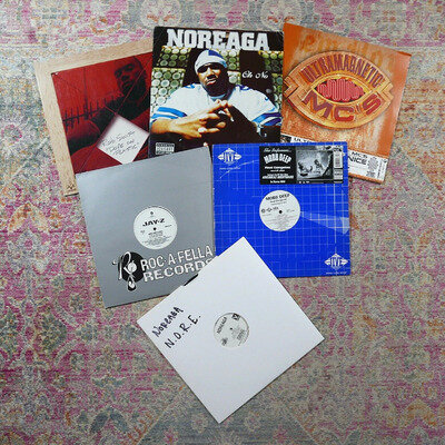 New York Hip Hop 6X12" Lot Jay Z Mobb Deep Noreaga Ultrmagnetic Mcs Rob Swift