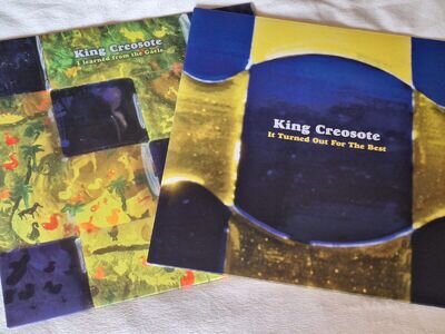 King Creosote 2 x 12" IT TURNED OUT FOR THE BEST/I LEARNED FROM GAELS Excellent