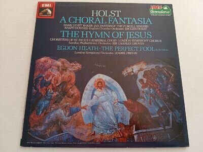 Holst A Choral Fantasia 1983 VINYL LP / CLASSICAL / EX / £5 FLAT POST