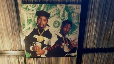 ERIC B. & RAKIM PAID IN FULL VINYL LP (BRLP 514) UK PRESS 1987 EX/EX