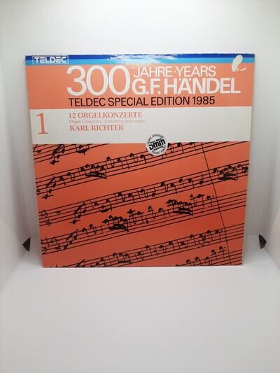 G. F. Handel*, Karl Richter - 12 Organ Concertos 2xLP RE DMM Vinyl Sch