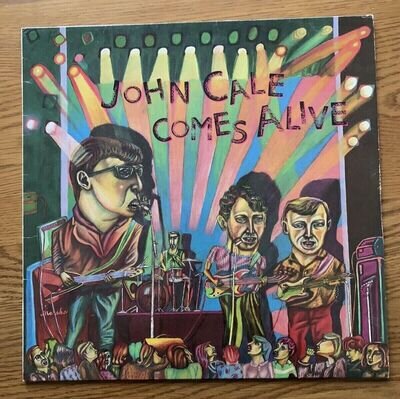 JOHN CALE - Comes Alive - Vinyl Record 1984 UK release