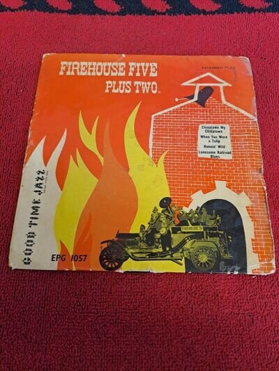 Firehouse Five Plus - Firehouse Five Plus Two - 7" Vinyl EP- EPG 1057 - (B19)