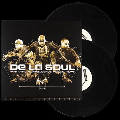 De La Soul | Black 2xVinyl LP | Art Official Intelligence: Mosaic