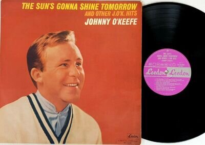 Johnny O'Keefe-The Sun's Gonna Shine Tomorrow LP 1966 Leedon LL-31,944 Mono