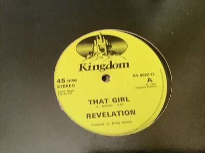 Revelation , That Girl , Revelation , 12”Kingdom.