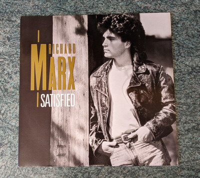 RICHARD MARX-SATISFIED 12"SINGLE VINYL RECORD ROCK/POP