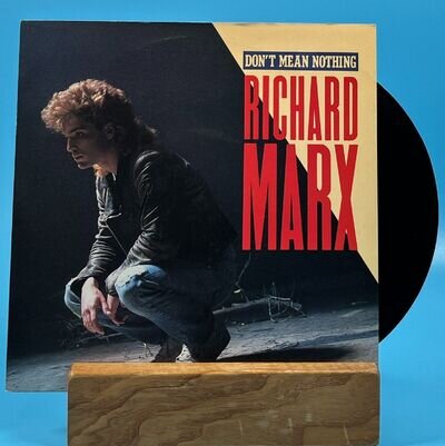 Richard Marx Don't Mean Nothing 1987 7" Single Vinyl Record MT 26