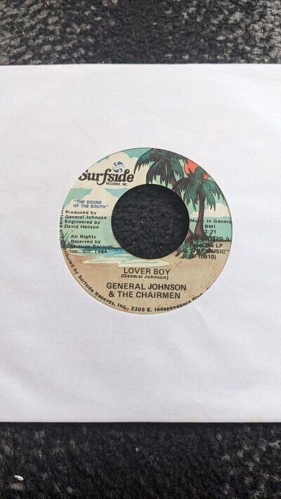 MODERN SOUL GENERAL JOHNSON AND THE CHAIRMEN LOVERBOY B/W HI DEE HO DEE HO