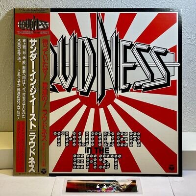 LOUDNESS - Thunder In The East / LP 1985 Columbia AF7337 Japan w/OBI EX++/EX++