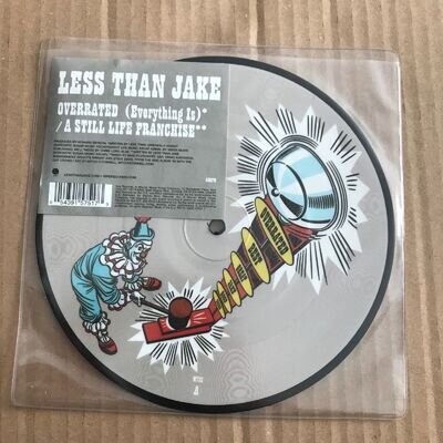 Less Than Jake - Overrated (Everything Is) - 7" - UNPLAYED - Discount For 2+