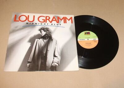 Lou Gramm - Midnight Blue, 12" vinyl single UK 1987 (A9304 T) Ex-/Ex Soft rock