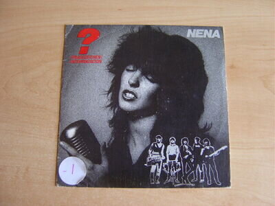 Nena: Interrogacion 7": 1983 Spanish Release: Picture Sleeve