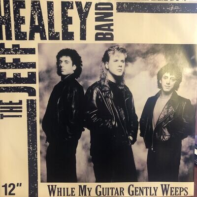 While My Guitar Gently Weeps - Jeff Healey Band - Rare 12’ Vinyl Single