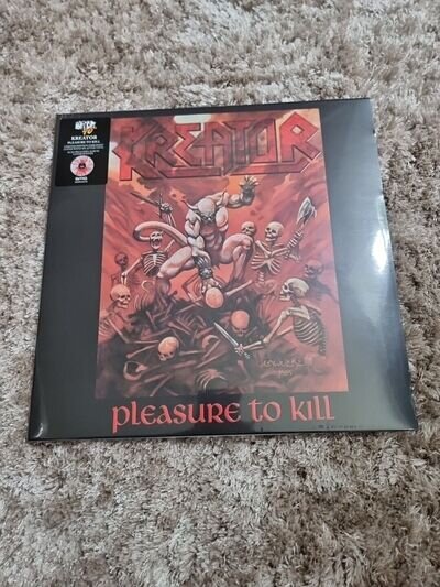 Kreator : Pleasure to Kill VINYL 12" Album Coloured Vinyl (2023) ***NEW***