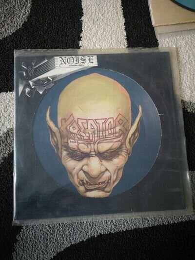 Kreator Behind The Mirror 1987 Picture Disc Made In West Germany Heavy Trash...