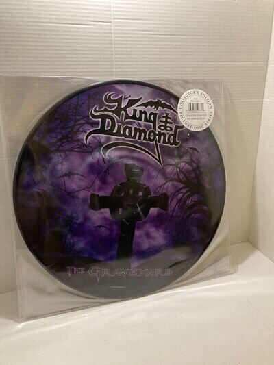 KING DIAMOND - THE GRAVEYARD (2015) - 2LP Picture Disc. 2000 Copies. Mint